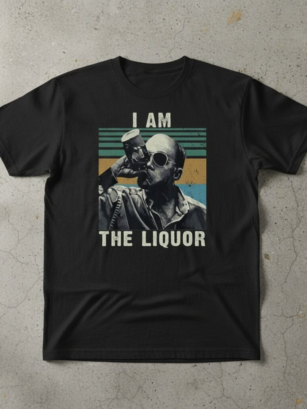 Lahey I Am The Liquor Trailer Park Boys Vintage Graphic Black T-Shirt
